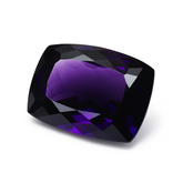 CERTIFIED Natural Purple Amethyst Loose Gemstone 95.95 Carat Cushions Cut