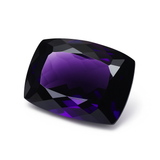CERTIFIED Natural Purple Amethyst Loose Gemstone 95.95 Carat Cushions Cut