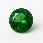 Best Jewelry Making Garnet Green 8.85 Carat Round Cut Certified Natura Loose Gemstone Green Garnet Tsavorite Garnet