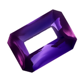 NATURAL Tanzanite Purple Rare Emerald Cut Ring Size 12.00 Ct CERTIFIED Gemstone