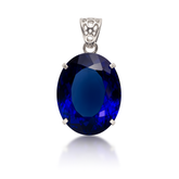 natural topaz pendant