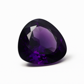 Beautiful Natural Oval Shape 55.32 Ct Purple Color Natural Amethyst Certified Loose Gemstone Pendant Making Gem | Healing Crystal | Gift For Wife/Mother | Free Delivery Free Gift