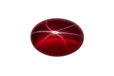 Stunning Natural RED Oval Shape 9.65 Ct Star Ruby Loose Gemstone CERTIFIED