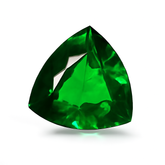 Natural Tourmaline Green Trillion Shape 10 Ct CERTIFIED Loose Gemstones