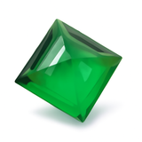 Natural Tourmaline Green Square Shape 9 Ct CERTIFIED Loose Gemstone For Gift