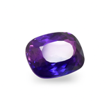Perfect Purple Cushion Cut Natural Tanzanite Loose Gemstone 5.60 Ct CERTIFIED.