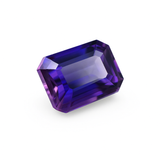 Prettiest Sapphire Bracelets 8.65 Ct Emerald Shape Natural Sapphire Certified Color Change Loose Purple Gemstone | Free Delivery Free Gift | Bumper Offer