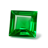 Natural Tourmaline Green Square Shape 9 Ct CERTIFIED Loose Gemstone For Gift