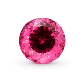 Magnificent 22.50 Ct CERTIFIED Natural Pink Tourmaline Round Cut Loose Gemstone