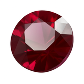 Beautiful Ruby Gem 10.15 Carat Burmese Ruby Red Round Cut Natural Certified Loose Gemstone