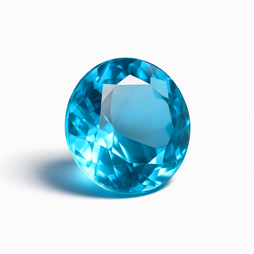 uncut aquamarine stone