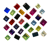 24 Pcs Natural Sapphire CERTIFIED Gemstone Baguette Shape 8x6 MM Lot