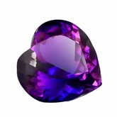 Natural Precious Heart Cut Purple Tanzanite 9.10 Ct CERTIFIED Loose Gemstone