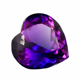 Natural Precious Heart Cut Purple Tanzanite 9.10 Ct CERTIFIED Loose Gemstone