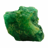 120.25 Carat Uncut Rough Natural Green Emerald Raw Rough Certified Loose Gemstone