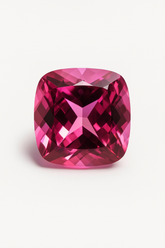CERTIFIED Natural Pink Tourmaline 36.50 Ct Loose Gems Cushion Cut Pendant Size