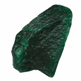 Premium raw green emerald gemstone from Colombia