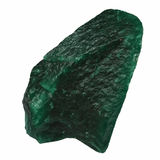 Premium raw green emerald gemstone from Colombia