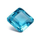 AAA 17x14MM Flawless Brazilian Aquamarine 13.85 Carat Loose Emerald Gemstone Emerald Cut , Valentine's Jewelry , Ring & Earing Making Aquamarine Loose Gemstone