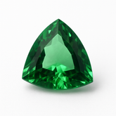 Earing Size Gemstone Tsavorite Certified Natural Green Garnet 10.70 Carat Trillion Shape Natural Green Garnet Certified Green Garnet Loose Gemstone