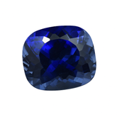 AAA+ CERTIFIED 13.20 Ct Natural Blue Tanzanite Best Loose Gemstone Cushion Cut.