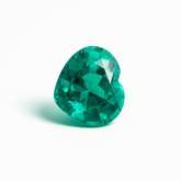 NATURAL Green Tourmaline Heart Cut 10.60 Ct CERTIFIED Loose Gemstone