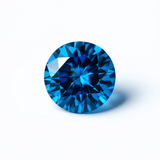 4.50 Carat Blue Aquamarine Natural CERTIFIED Loose Gemstone Round Cut Pair