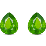 Brightest Stone Necklace Making Peridot Pair 23.95 Carat Natural Pear Cut Green Peridot Certified Loose Gemstone
