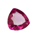 Sapphire Gem Best For Health Benefits & Beauty Natural Pink Sapphire 9.65 Carat Trillion Cut Certified Loose Gemstone