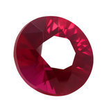 Natural Round Cut Red Ruby 6.60 Ct CERTIFIED Loose Gemstone