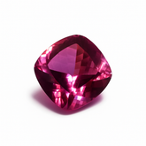 A+ Quality 14.75 Ct CERTIFIED Natural Pink Tourmaline Square Cushion Cut Gemstone