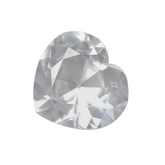 Natural 8.20 Ct CERTIFIED Sapphire White Heart Cut Pendant Size Sapphire Stone