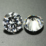VVS1 D Color Round Excellent Cut 10.5 MM 2 Pcs Moissanite Gemstone CERTIFIED