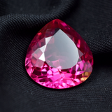 Pan Pear-cut bi-color sapphire, 18.15ct, a certified natural loose gemstone for a ring.
