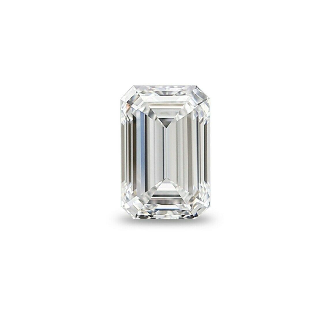 Synthetic Moissanite Loose Diamonds 2.43 Ct Radiant GIR Certfied