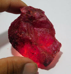 Best Offer 1000 Ct + Certified Ruby Natural Uncut Untreated Pigeon Blood Red Ruby Raw Big Chunk Rough Gems From Africa URZ