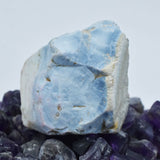 Earth Mined 200 Ct NATURAL Blue Opal Huge Size ROUGH CERTIFIED Loose Gemstone
