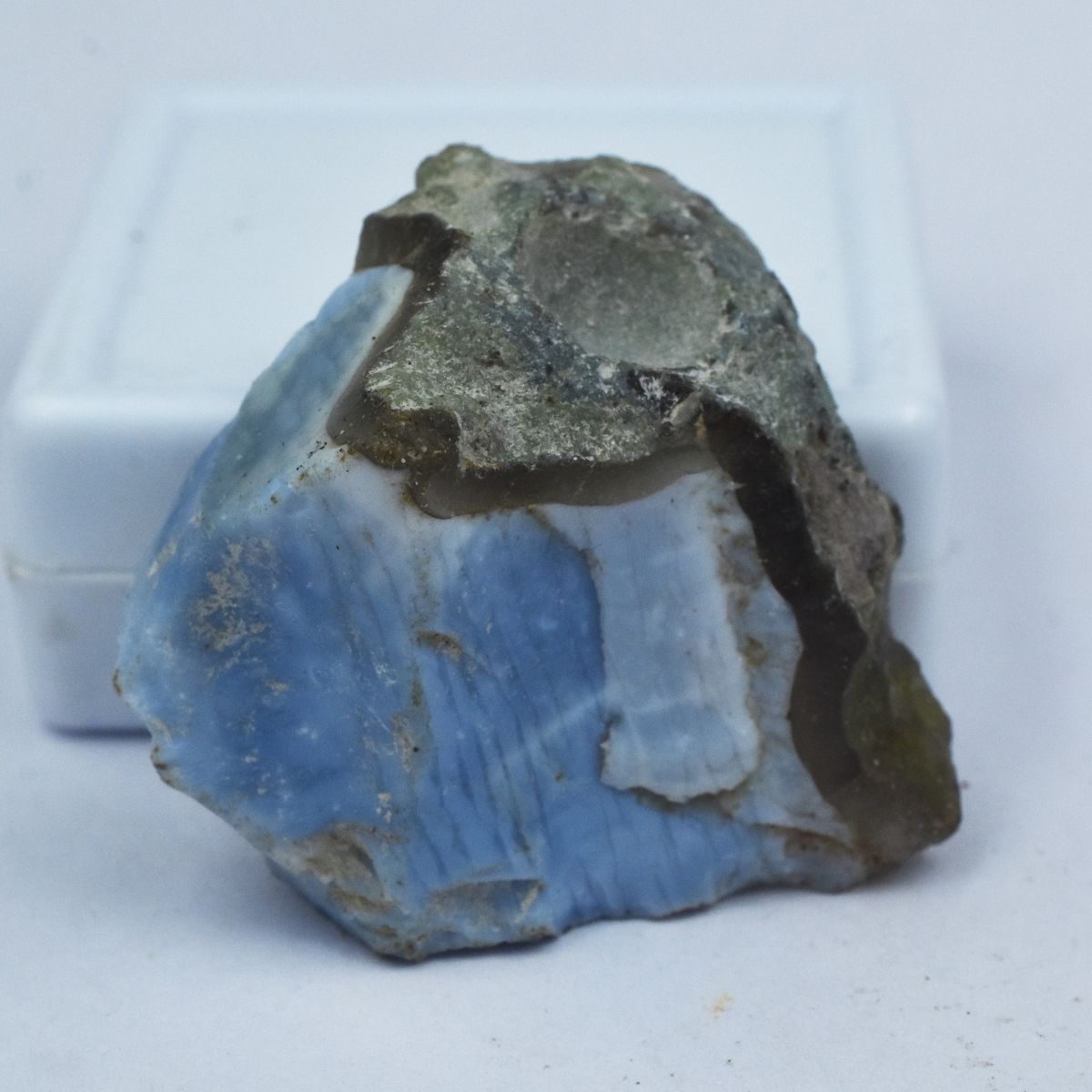 Raw Opal ROUGH CERTIFIED Earth Mined Blue Natural 84.30 Ct Loose Gemstone