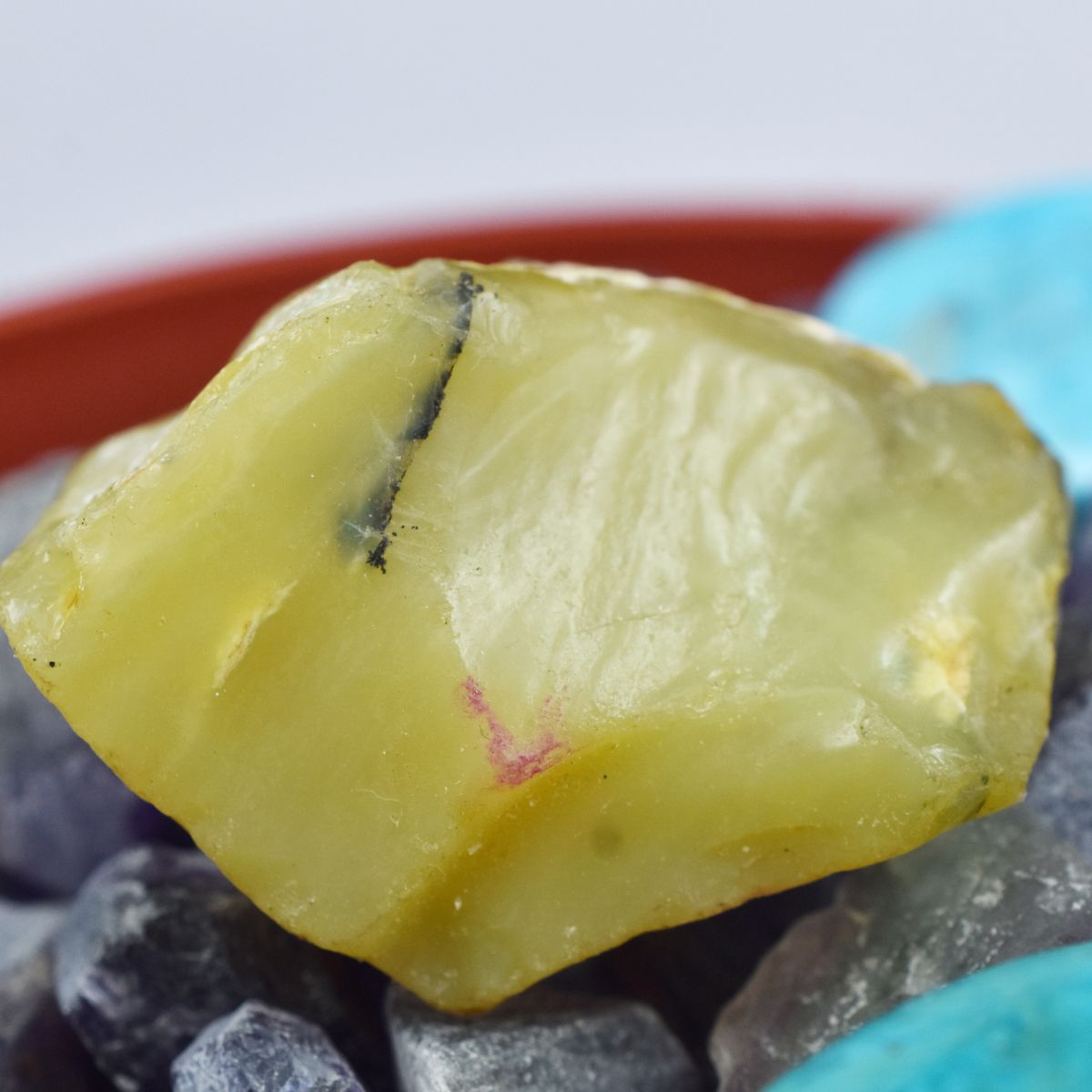 88.45 Carat NATURAL Opal ROUGH Earth Mined Yellow Gemstone CERTIFIED Huge Size
