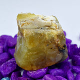 Opal Yellow Raw Rough Earth Mined 312.95 Carat Natural CERTIFIED Loose Gemstone