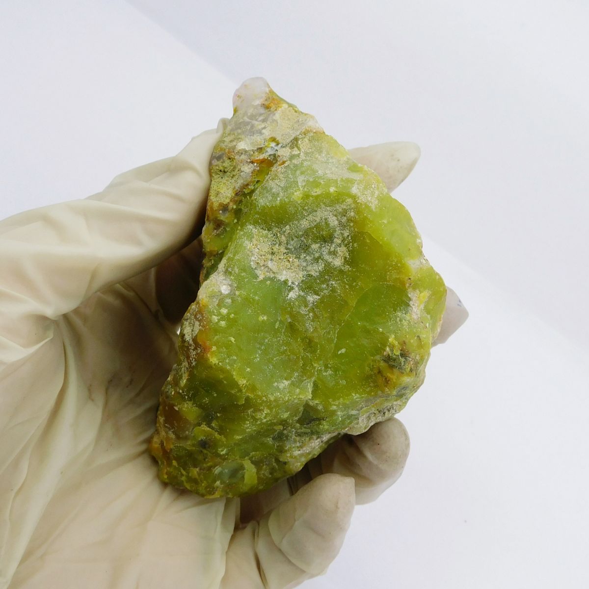 940.65 Ct CERTIFIED Natural Green Opal Rough Uncut Raw Earth Mined Raw Gemstone