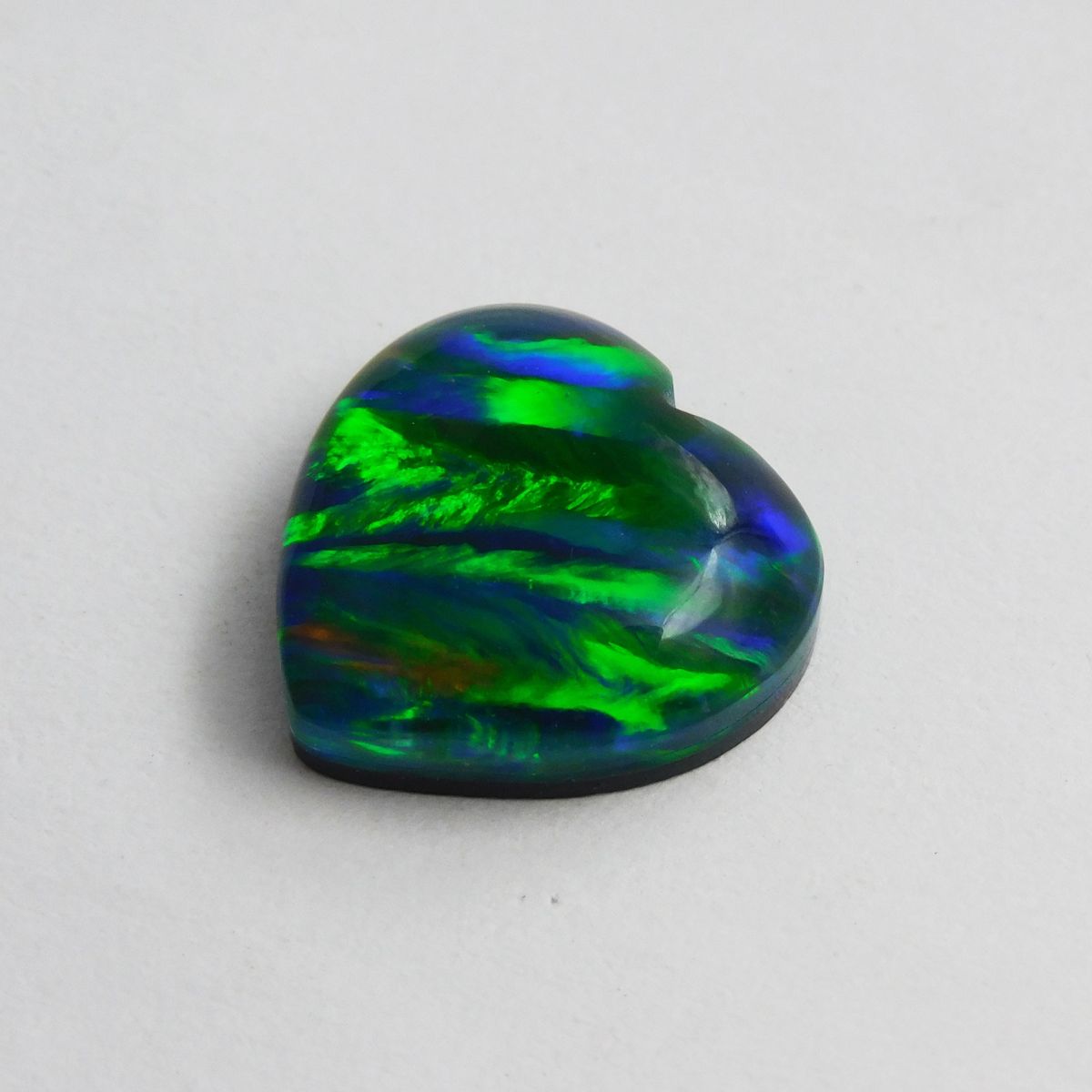 Ethiopia Natural Heart Cut Boulder Opal CERTIFIED 8.90 Ct Gems Loose Gemstone