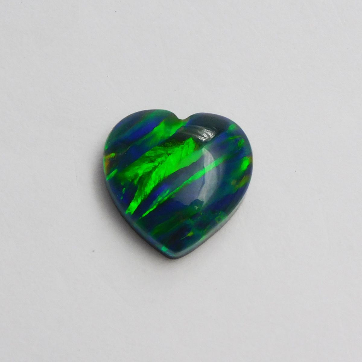Ethiopia Natural Heart Cut Boulder Opal CERTIFIED 8.90 Ct Gems Loose Gemstone