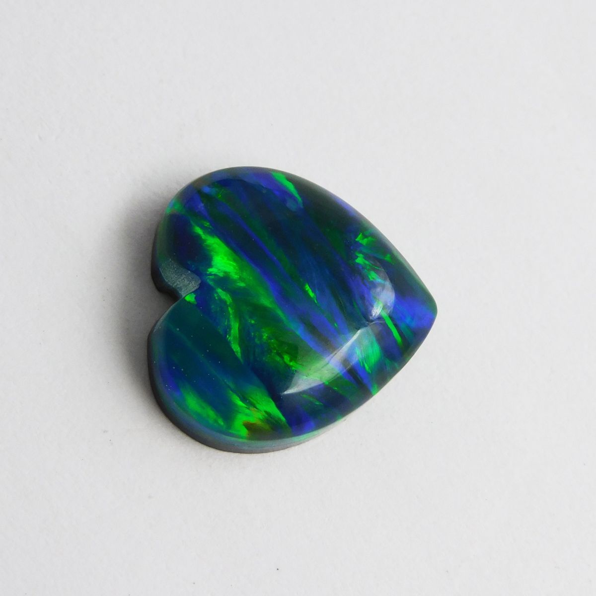 Ethiopia Natural Heart Cut Boulder Opal CERTIFIED 8.90 Ct Gems Loose Gemstone