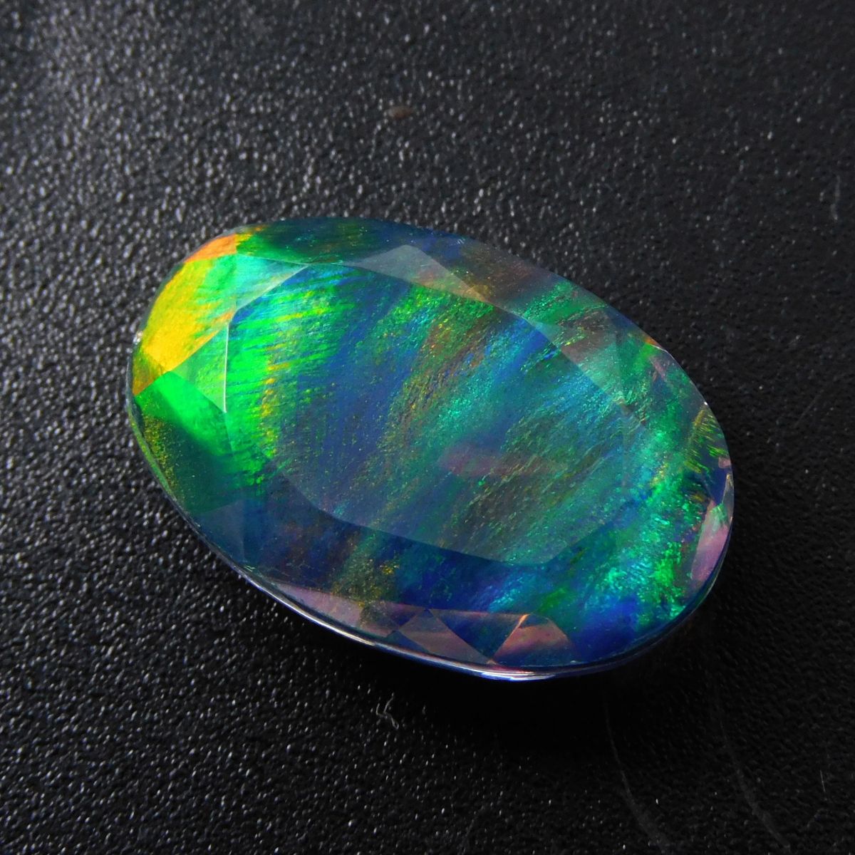 Excellent Oval Cut CERTIFIED 15.00 Ct Natural Doublet Opal  Loose Gemstone