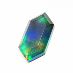 Fancy Natural Doublet Multi Color Opal 16.25 Ct Doublet Opal Gemstone CERTIFIED