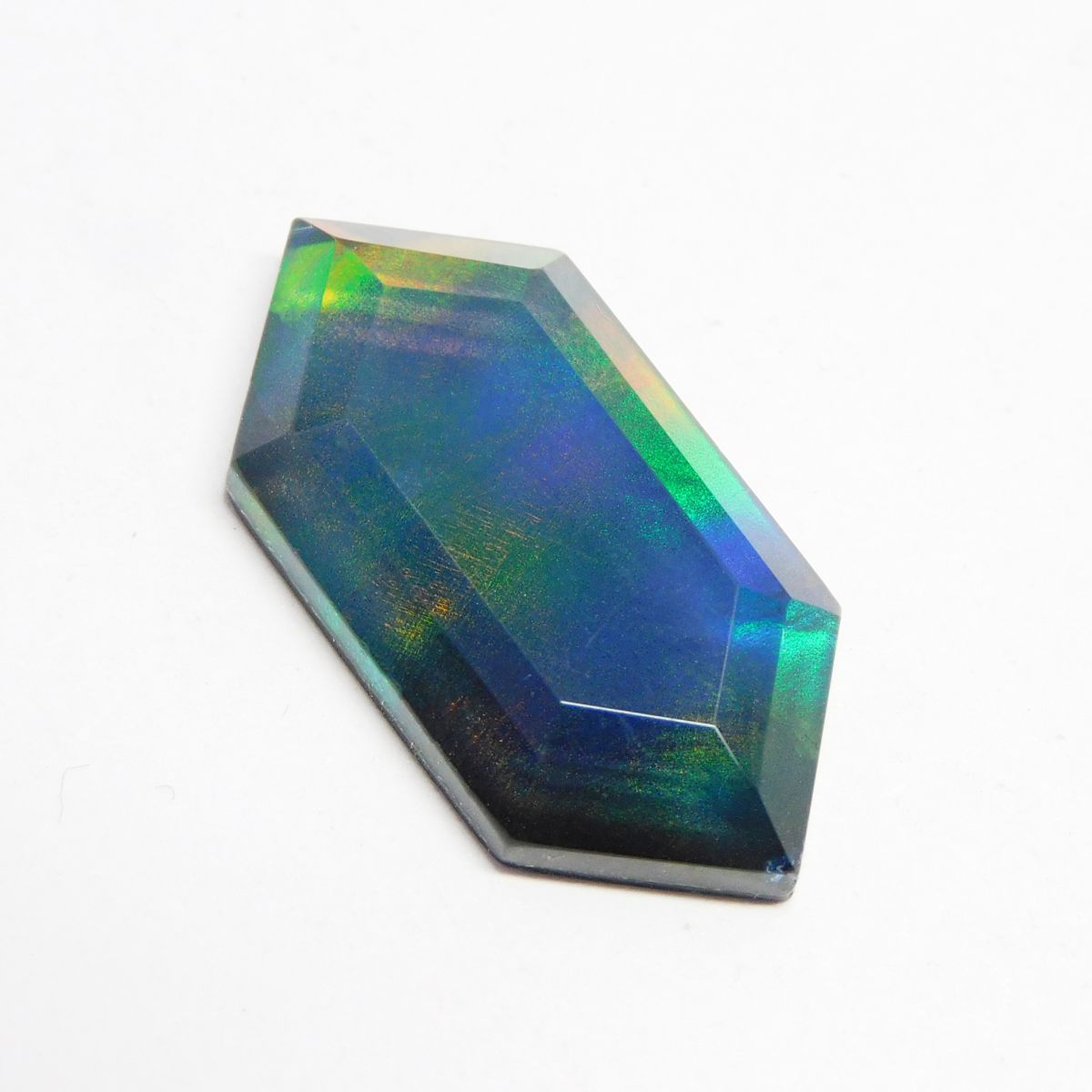 Fancy Natural Doublet Multi Color Opal 16.25 Ct Doublet Opal Gemstone CERTIFIED