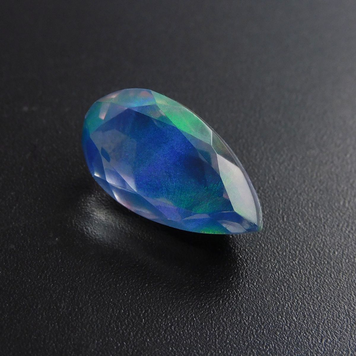 Ring Size CERTIFIED Natural Pear Cut Fire OPAL 8.70 Carat Loose Gemstone