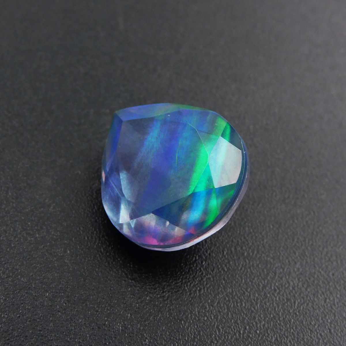 Ring Size Boulder Opal Pear Cut Fire OPAL 9.5Ct Natural Loose Gemstone CERTIFIED