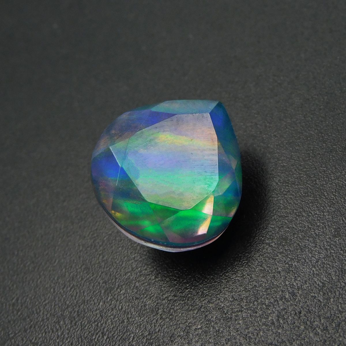 Ring Size Boulder Opal Pear Cut Fire OPAL 9.5Ct Natural Loose Gemstone CERTIFIED